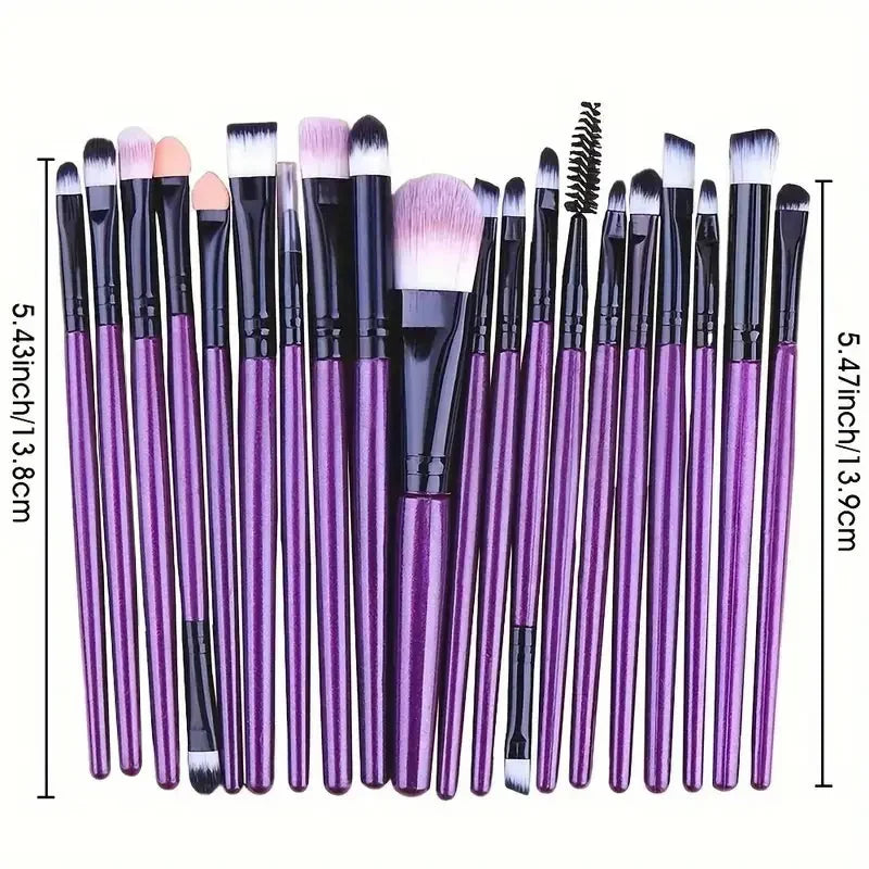 20Pcs Professional Makeup Brush Set