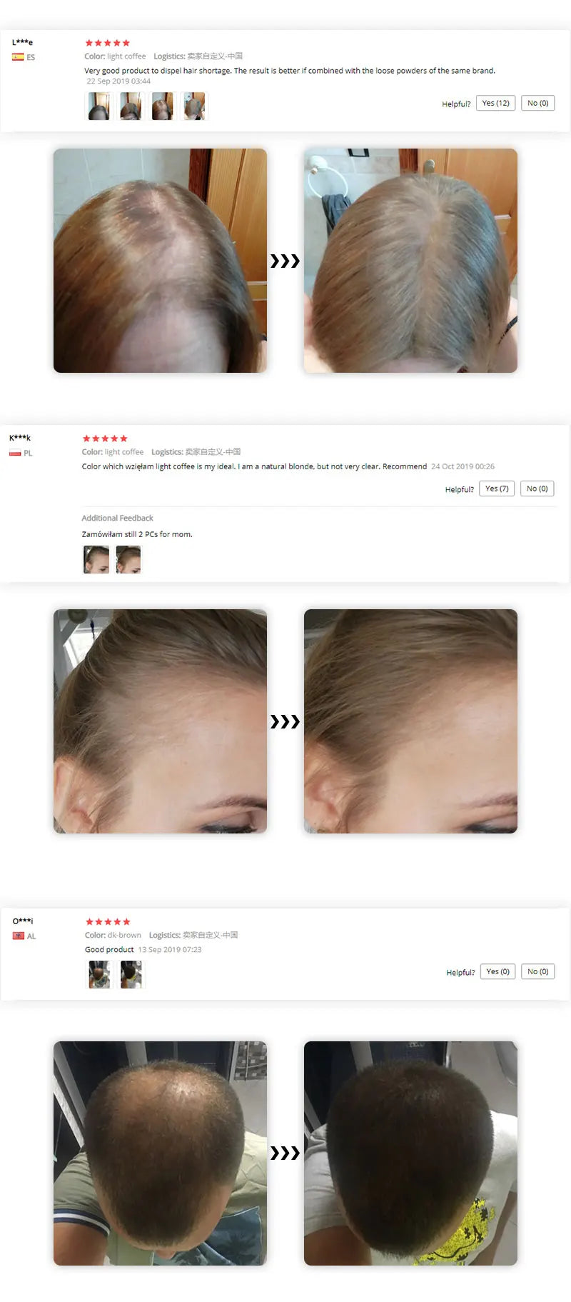 Sevich Hair Line Powder 4g – Waterproof Hair Root Cover-Up