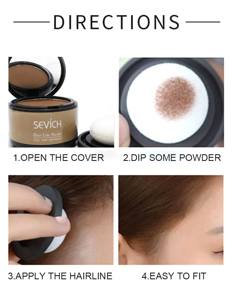 Sevich Hair Line Powder 4g – Waterproof Hair Root Cover-Up
