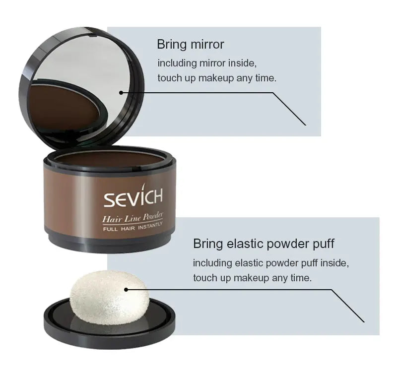 Sevich Hair Line Powder 4g – Waterproof Hair Root Cover-Up
