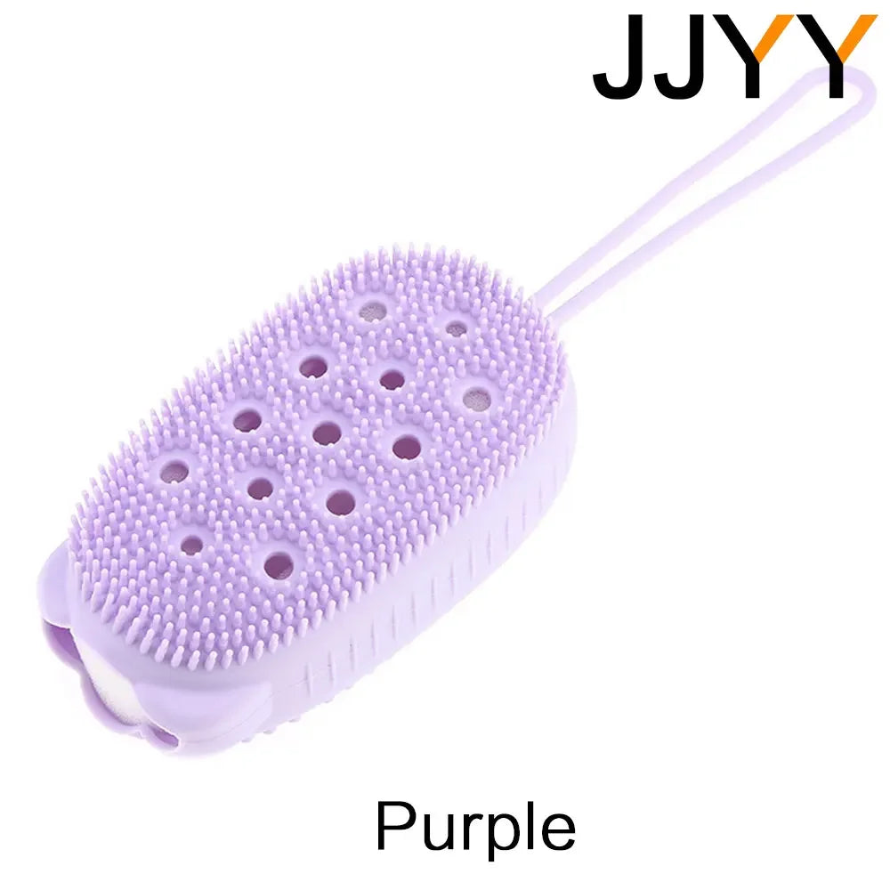 JJYY Silicone Body Scrubber Bath Exfoliating Scrub
