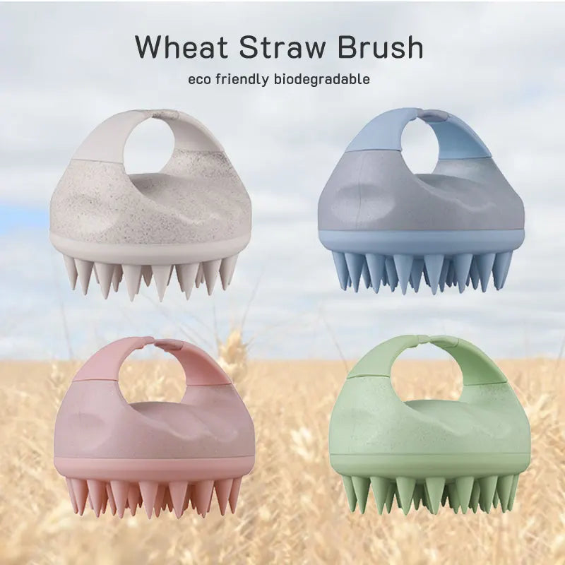 Biodegradable Scalp Brush Massager