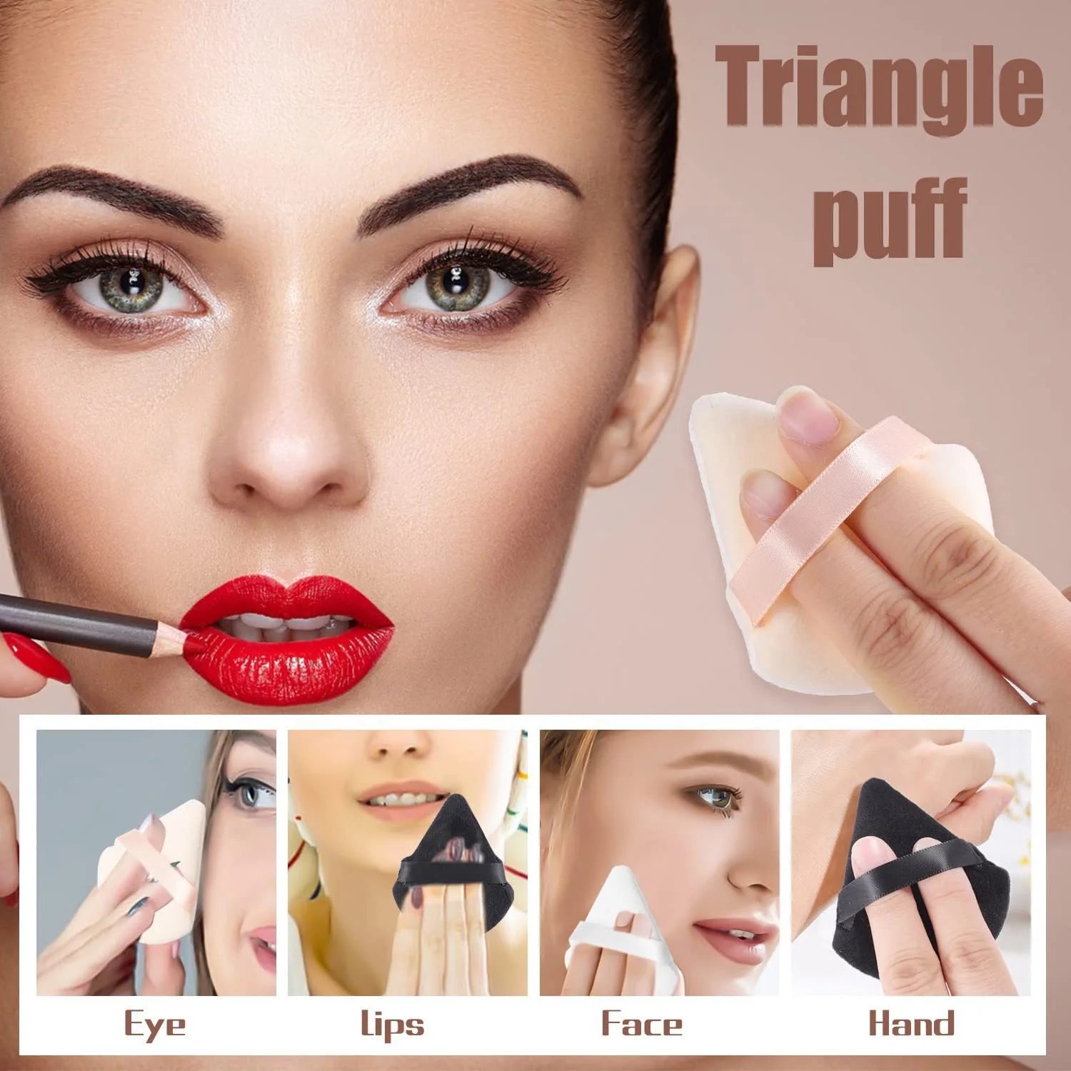 Powder Puff Face Makeup Sponge