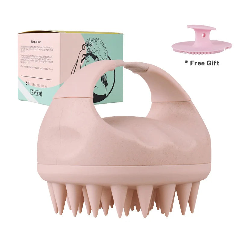 Biodegradable Scalp Brush Massager