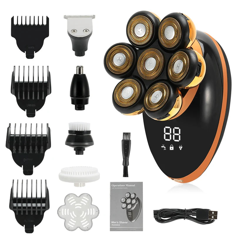 Men's 7D Floating Electric Shaver