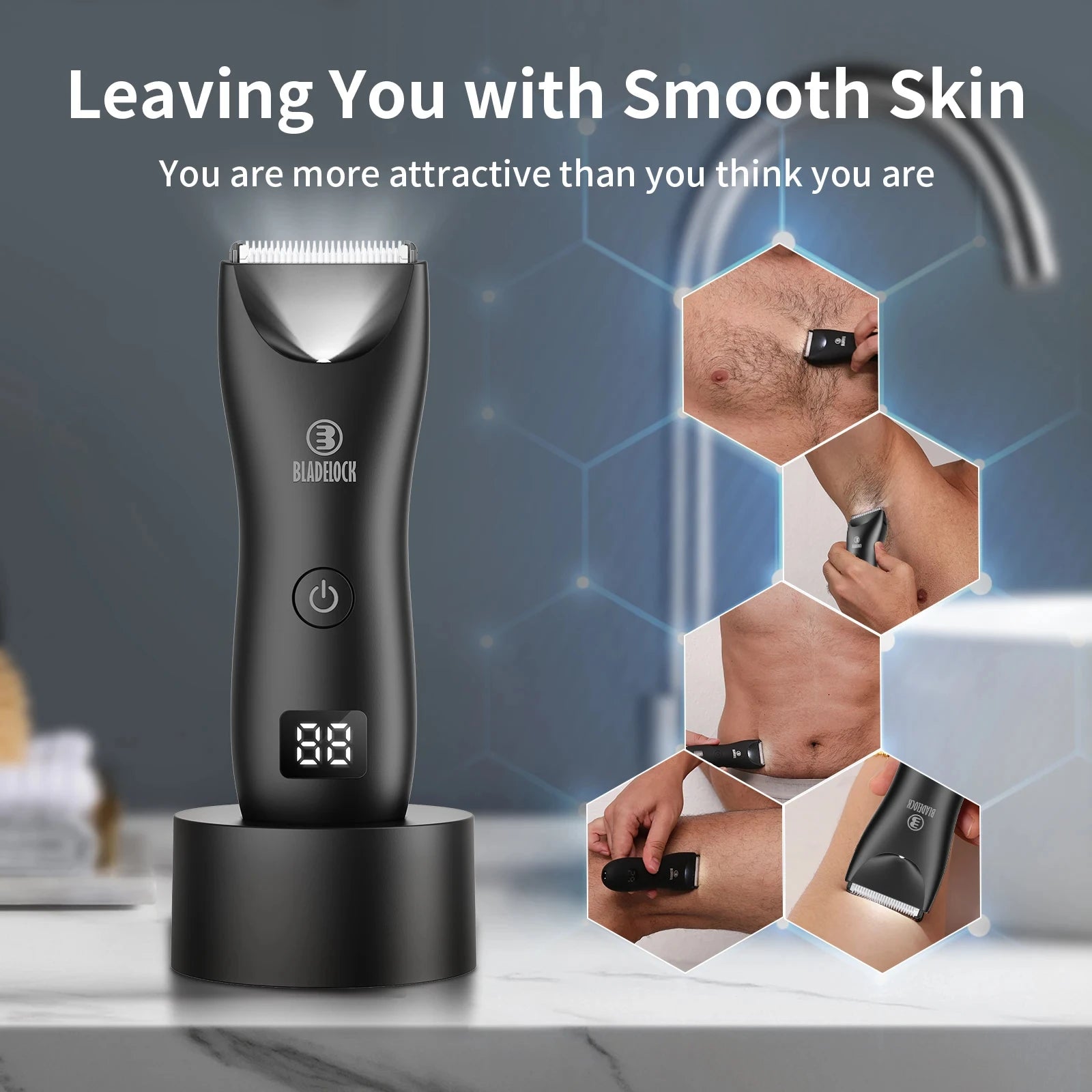 Professional Groin Body Hair Trimmer