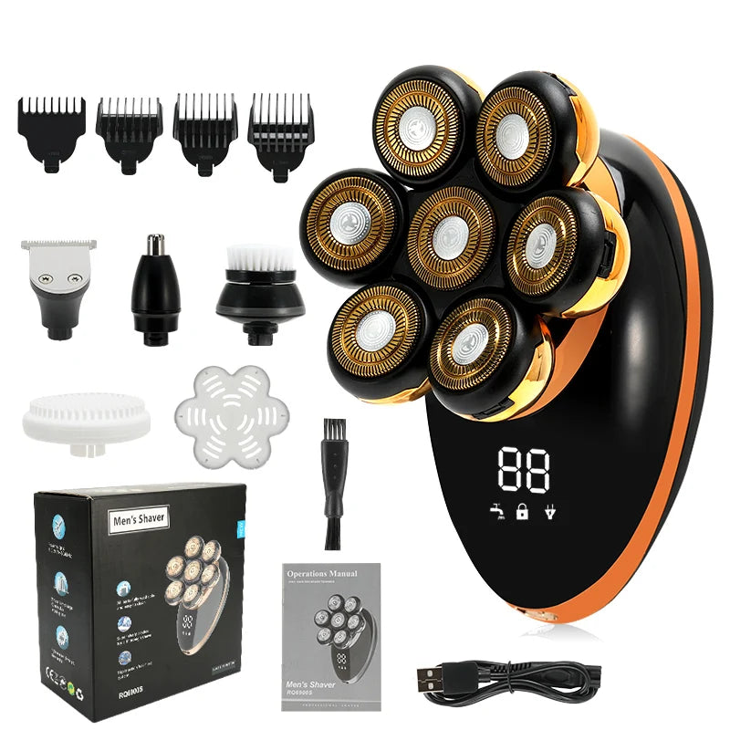 Men's 7D Floating Electric Shaver