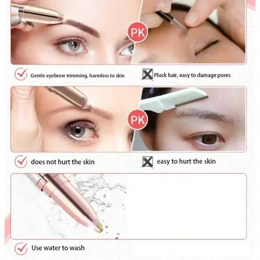 Electric Eyebrow Trimmer for Women