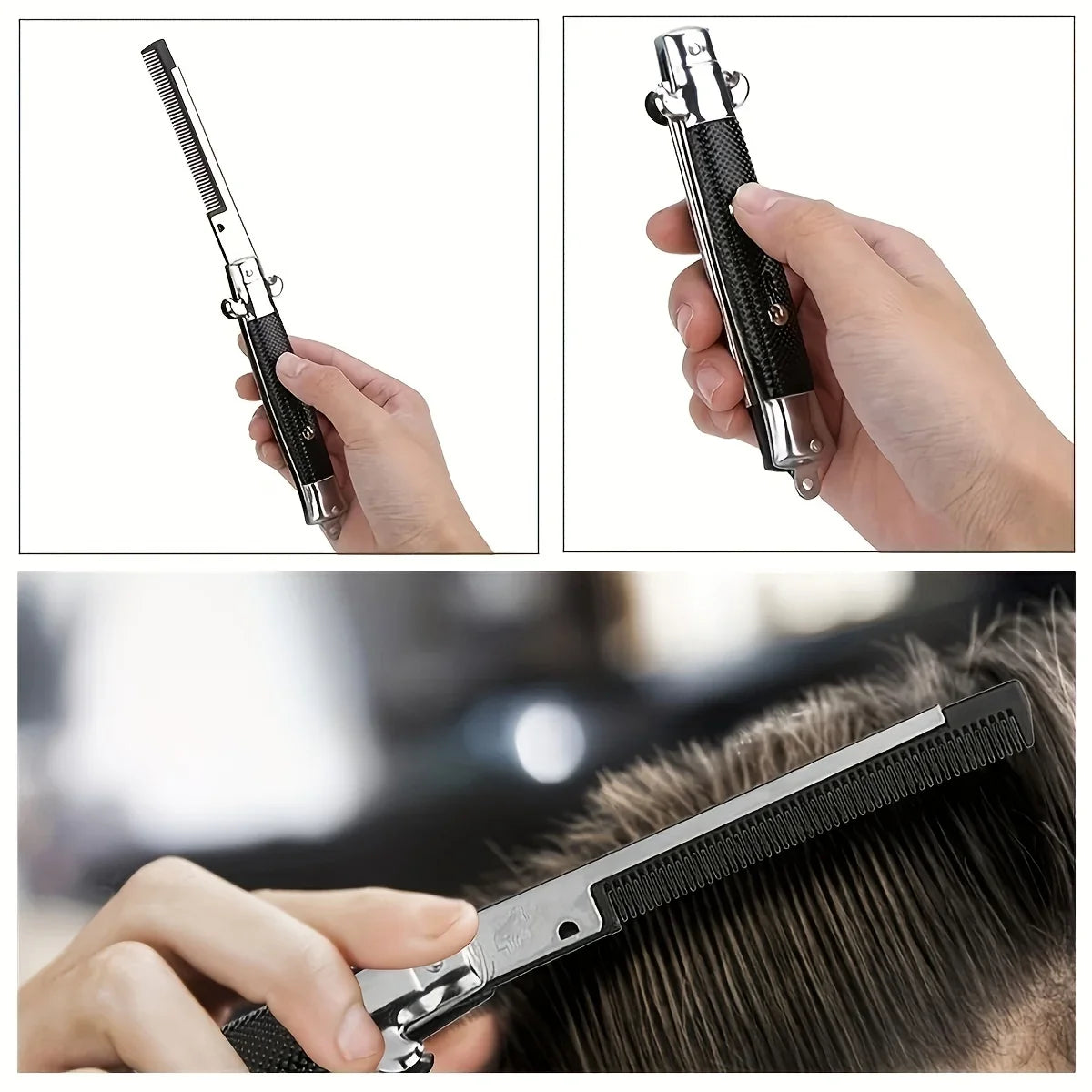Portable Foldable Knife Brushes