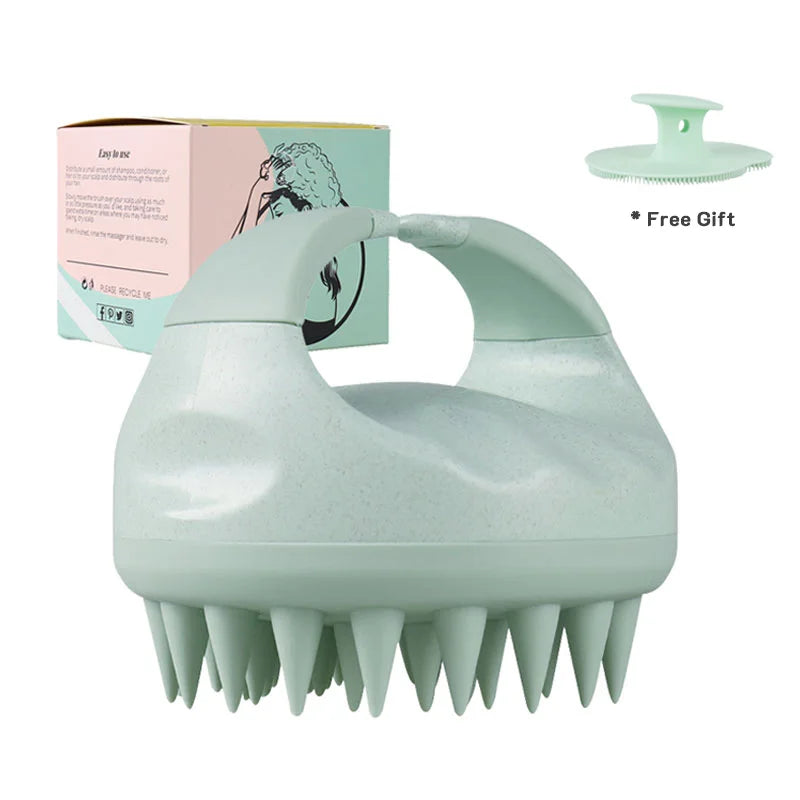 Biodegradable Scalp Brush Massager