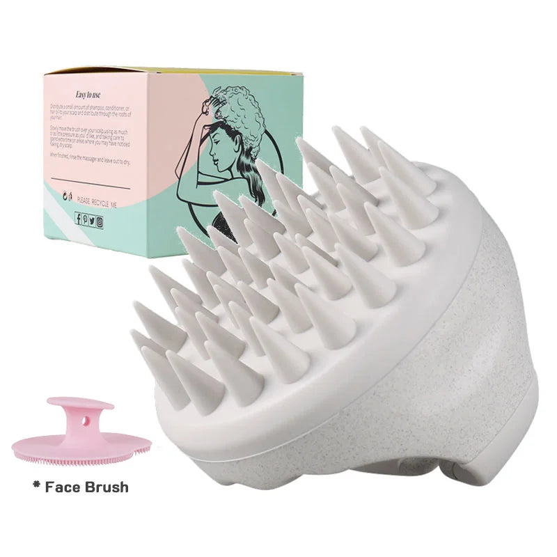Biodegradable Scalp Brush Massager