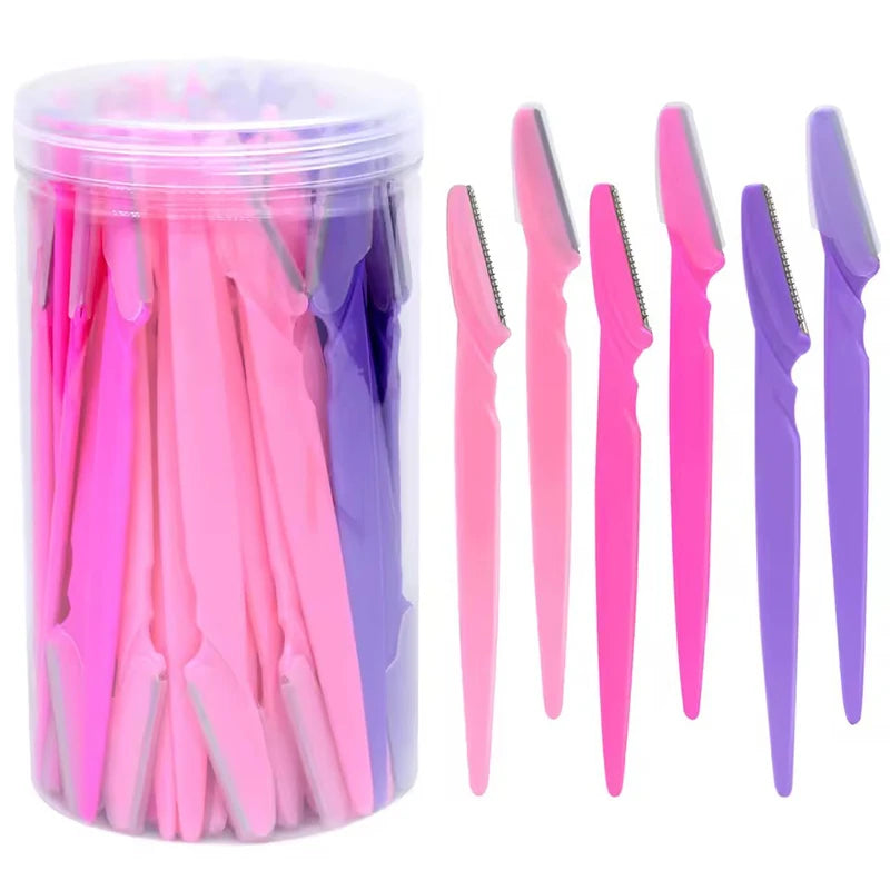 30PCS Eyebrow Razors – Precision Facial Hair Trimmer Tool