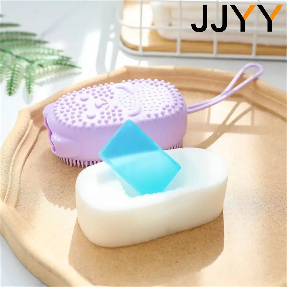 JJYY Silicone Body Scrubber Bath Exfoliating Scrub