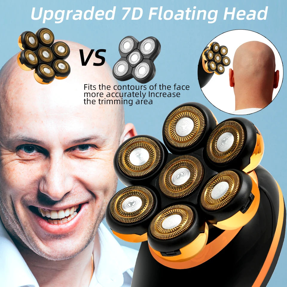 Men's 7D Floating Electric Shaver