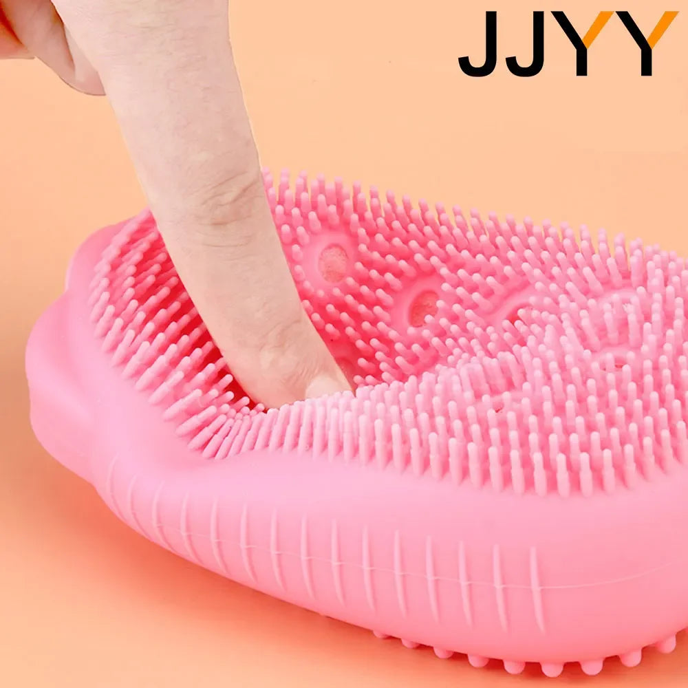 JJYY Silicone Body Scrubber Bath Exfoliating Scrub