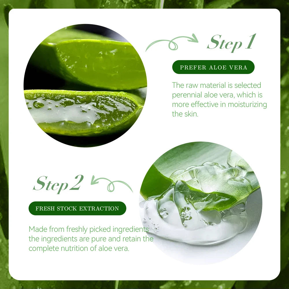 Aloe Vera Gel Cream for Acne & Skin Care