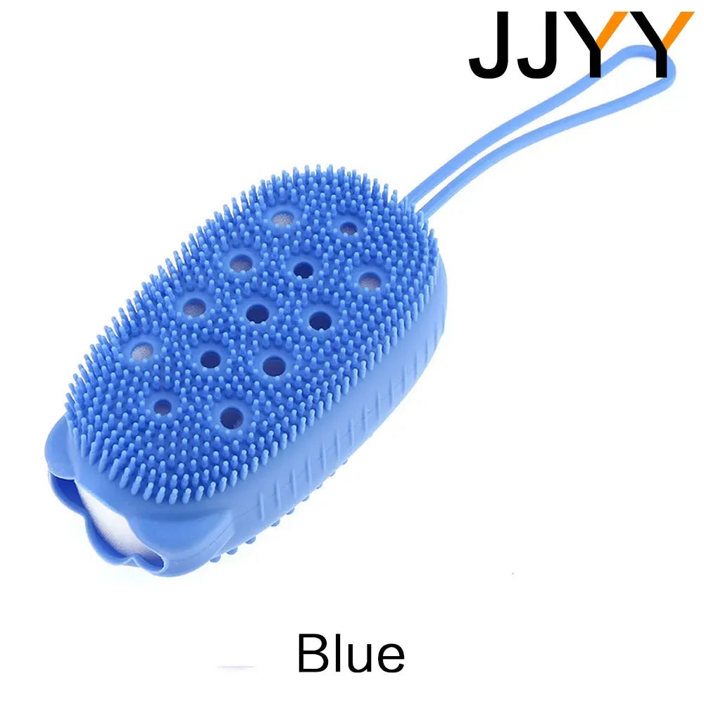 JJYY Silicone Body Scrubber Bath Exfoliating Scrub