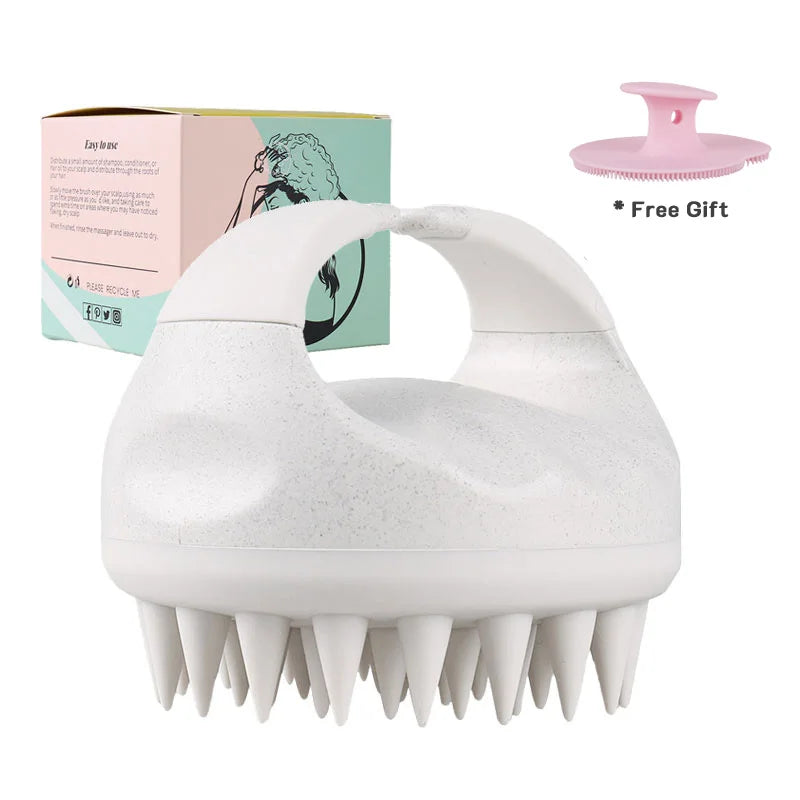 Biodegradable Scalp Brush Massager