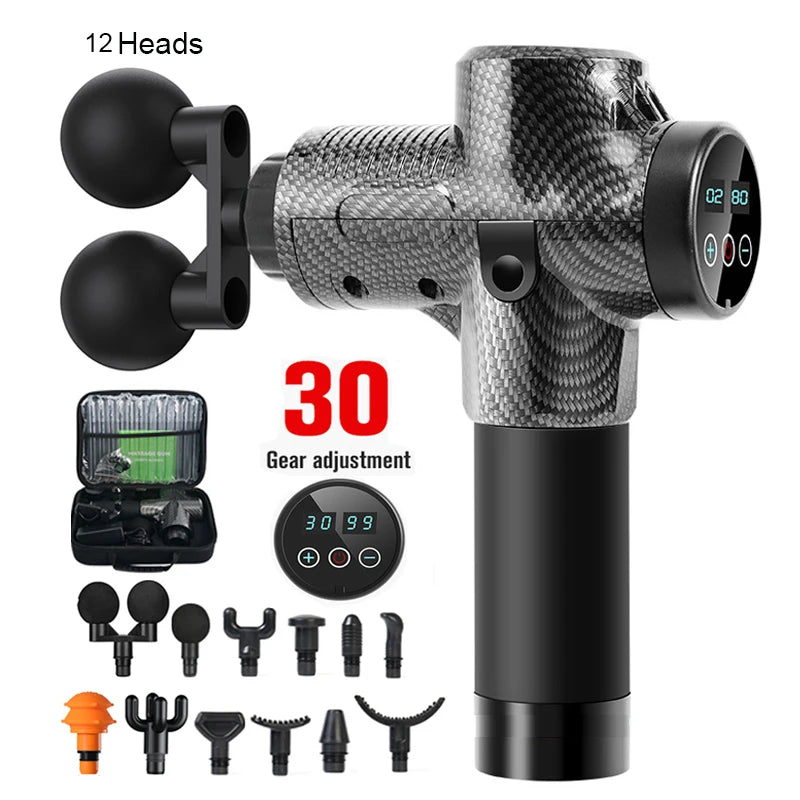 Professional Massage Gun with Hot and Cold Compress