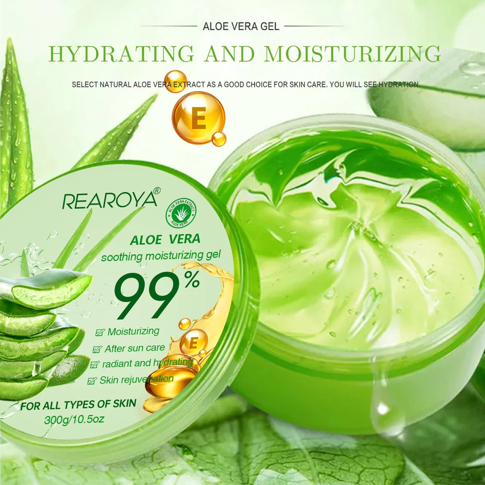 Aloe Vera Gel Cream for Acne & Skin Care