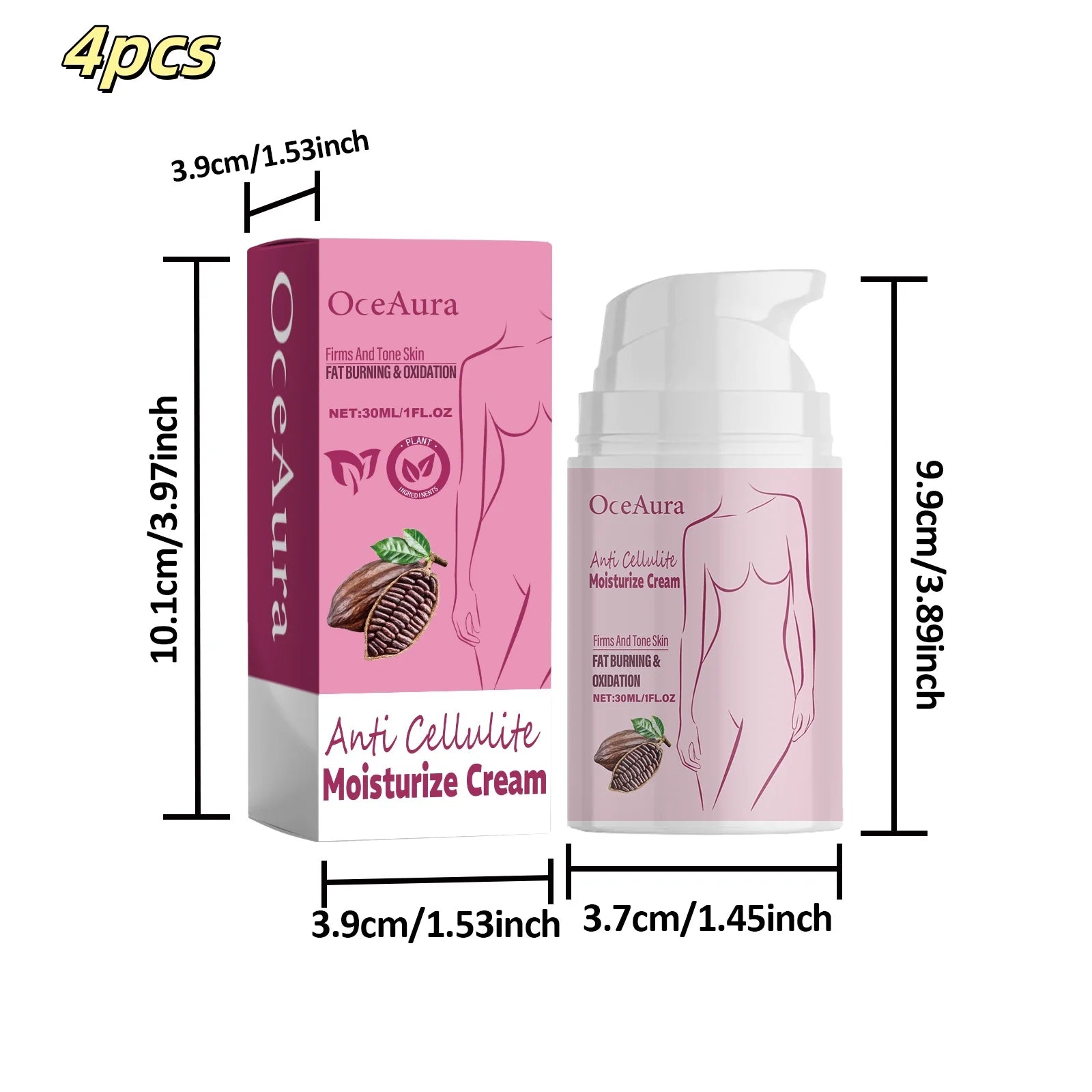 Oceaura 30ml Fat Burning Cream Shaping Beauty