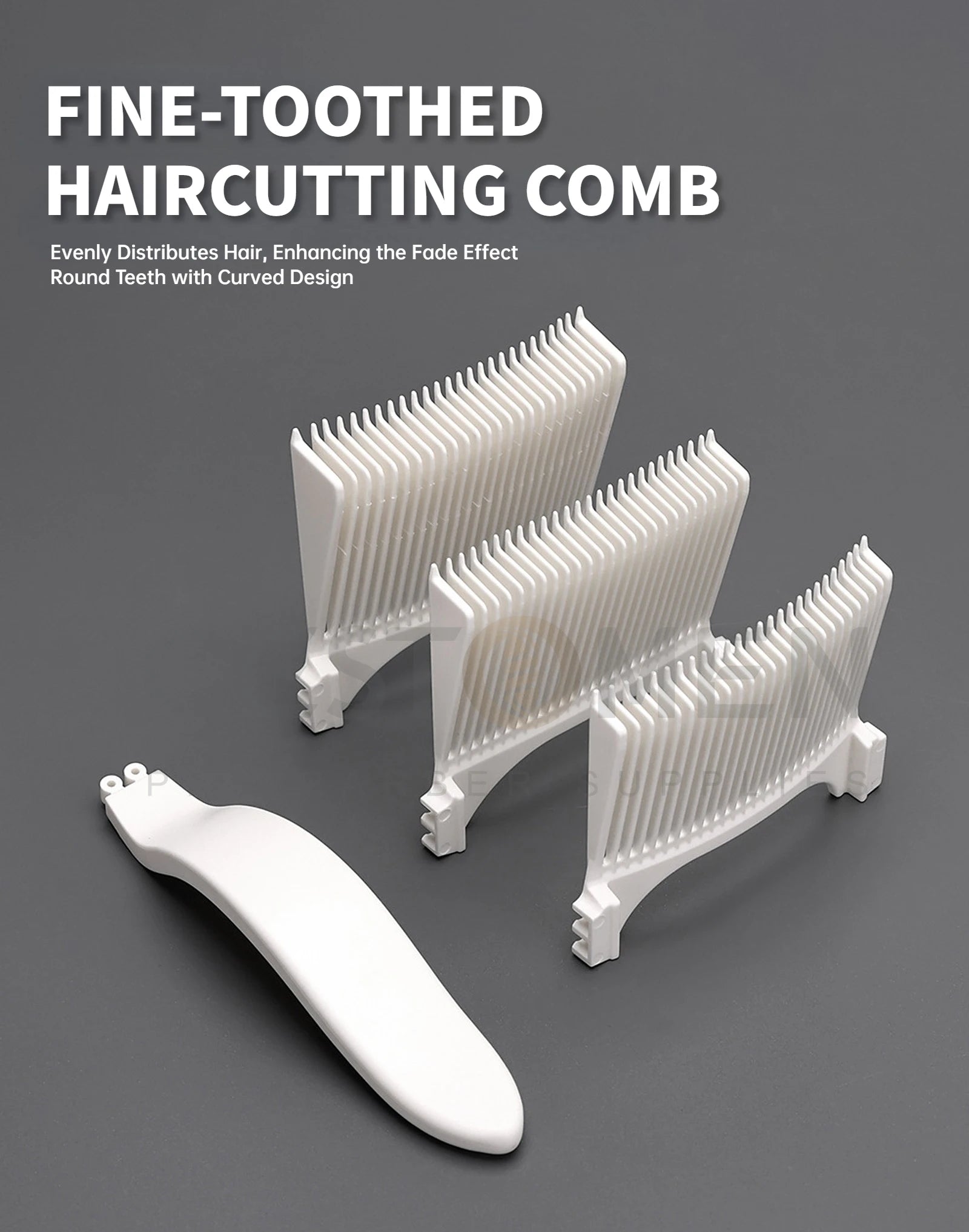 Curved Flat Top Haircut Comb