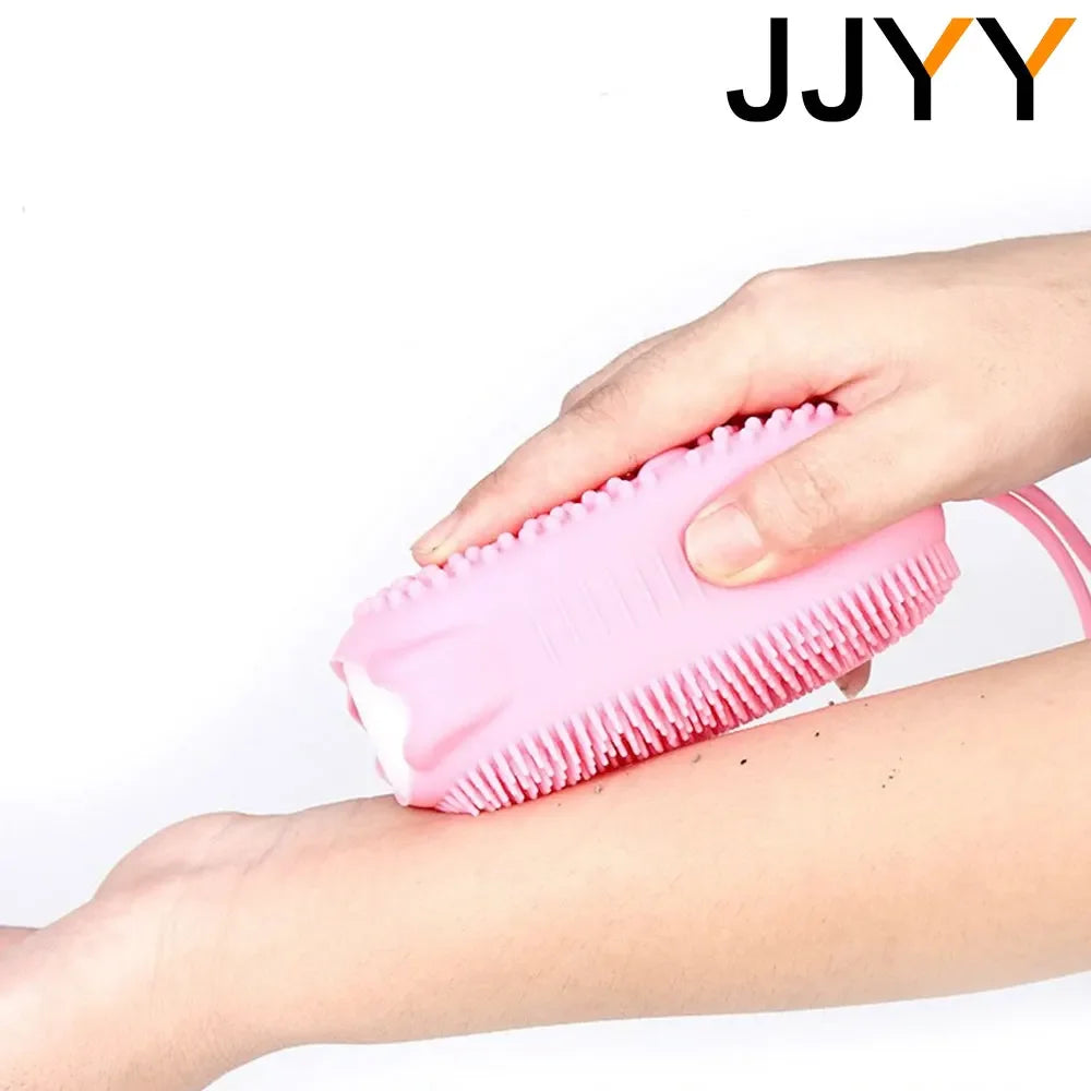 JJYY Silicone Body Scrubber Bath Exfoliating Scrub