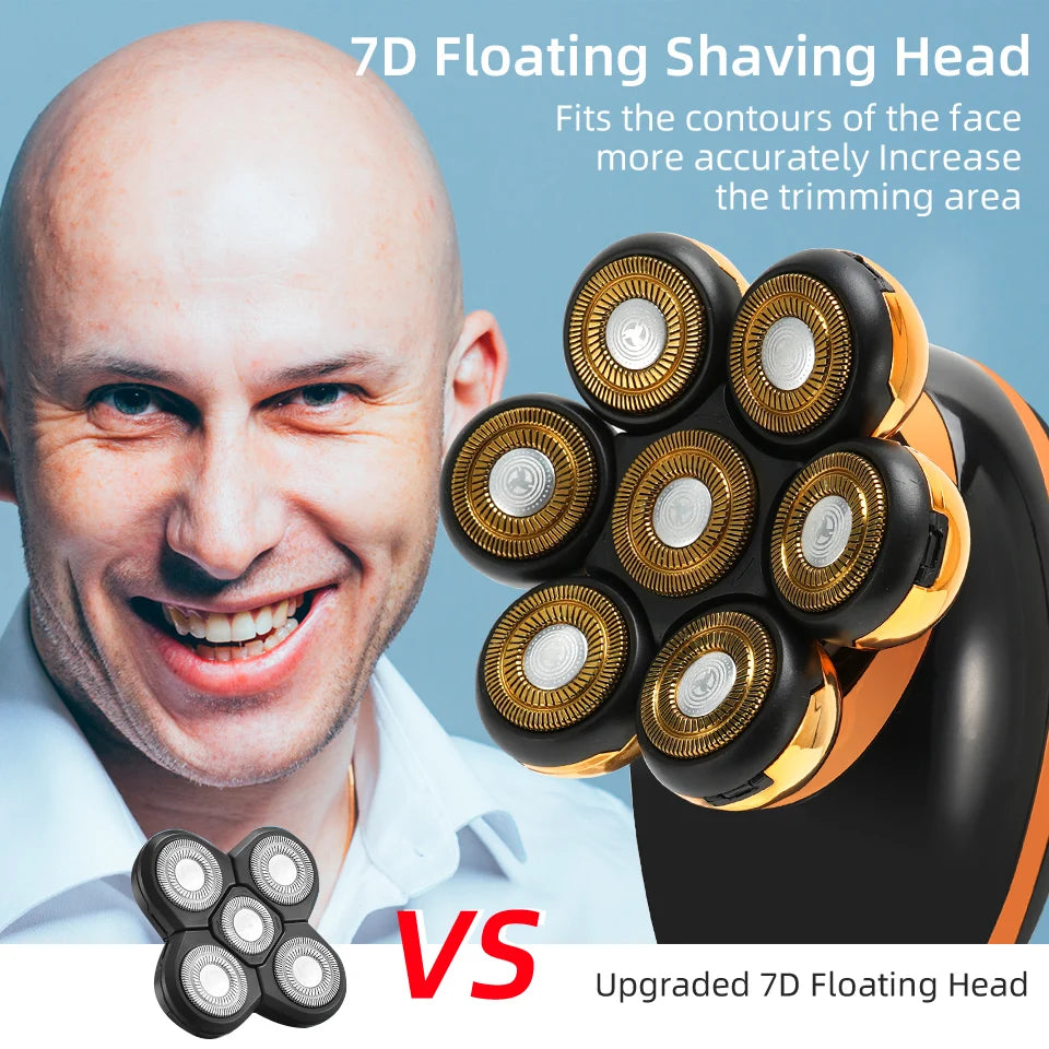 Men's 7D Floating Electric Shaver