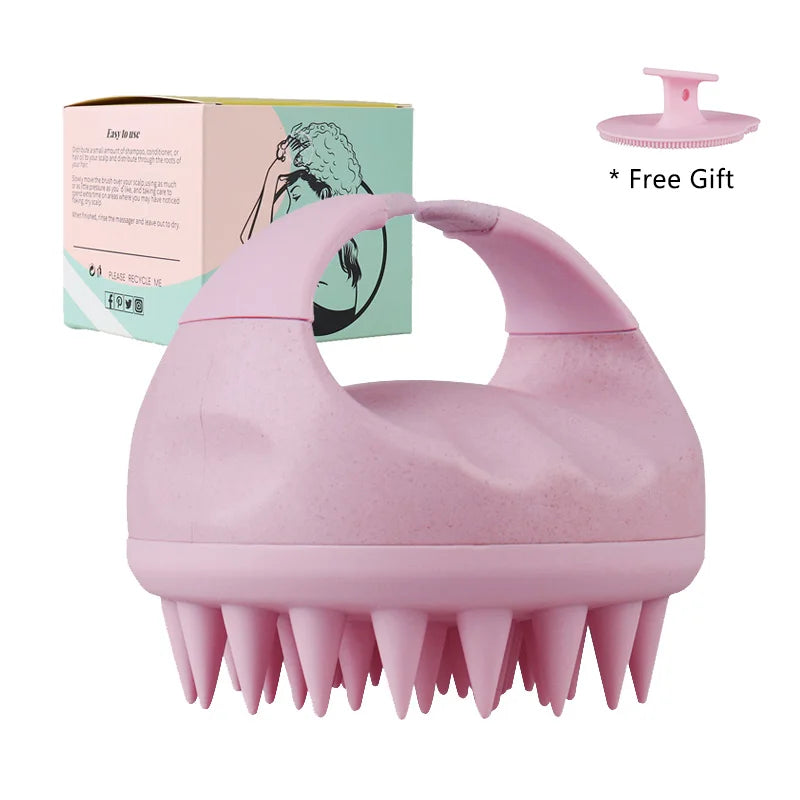 Biodegradable Scalp Brush Massager