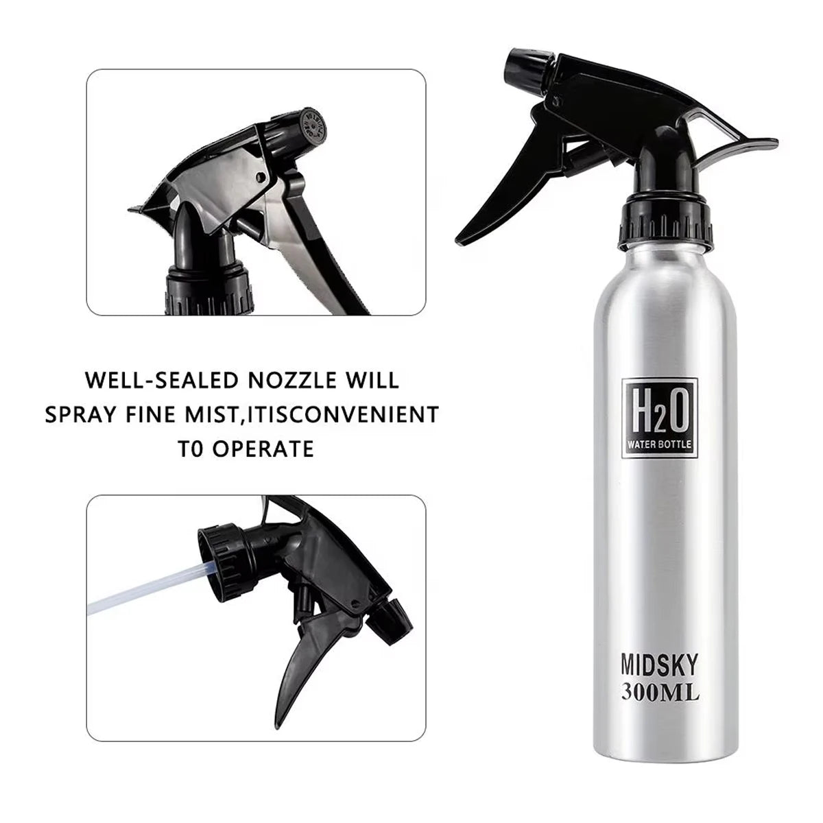 Aluminum Spray Bottle for Hairdressing