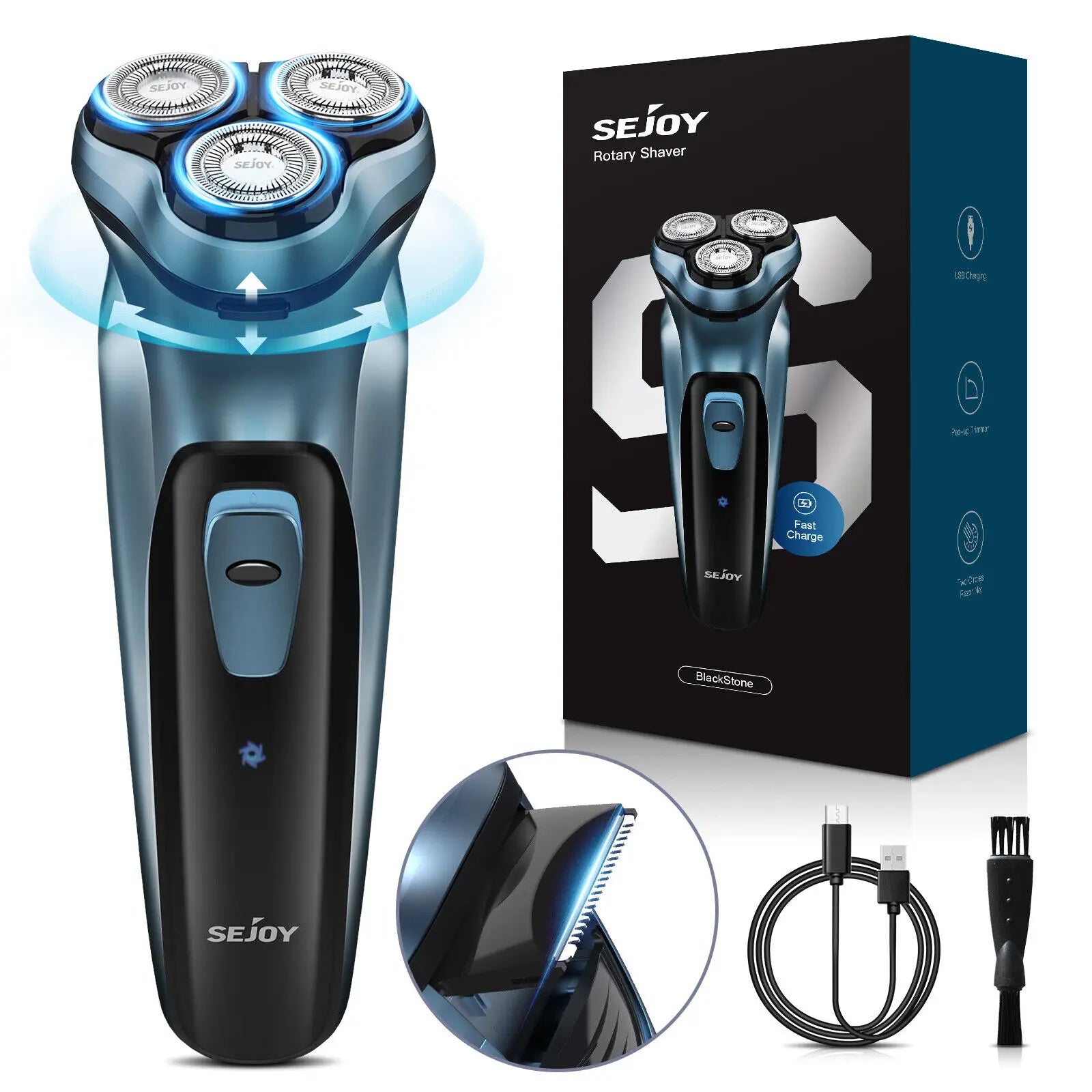 Sejoy Electric Foil Razor for Men