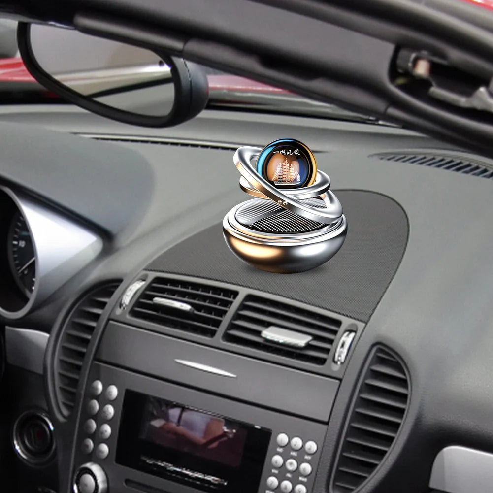 Solar Rotating Car Air Freshener