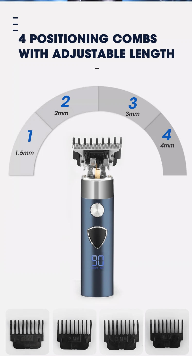 RESUXI HC-268B 5-in-1 Men's Grooming Kit – Hair & Beard Trimmer
