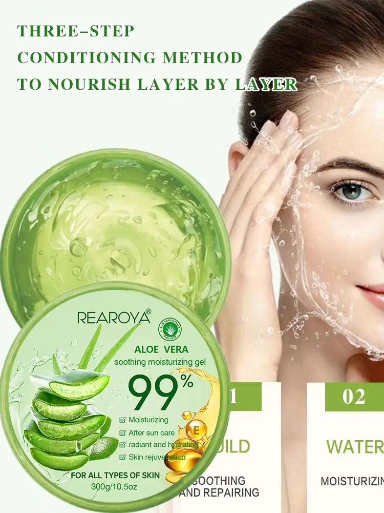 Aloe Vera Gel Cream for Acne & Skin Care
