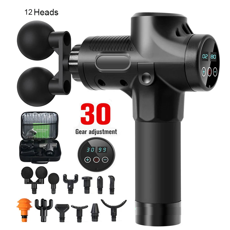 Professional Massage Gun with Hot and Cold Compress