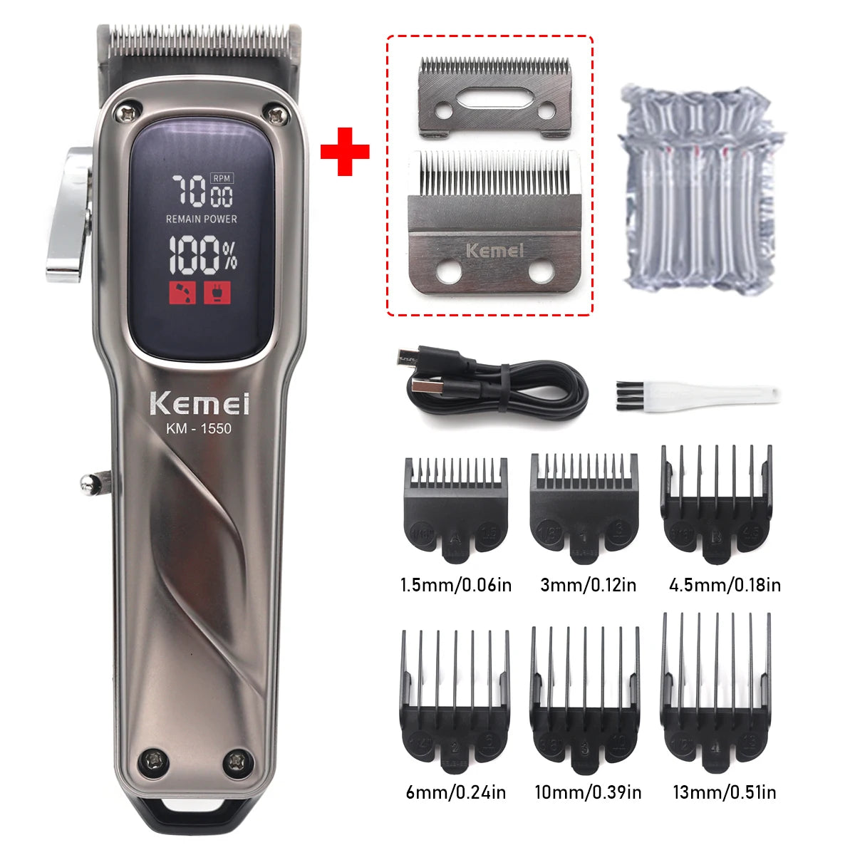 Kemei KM-1550 Professional Hair Clipper
