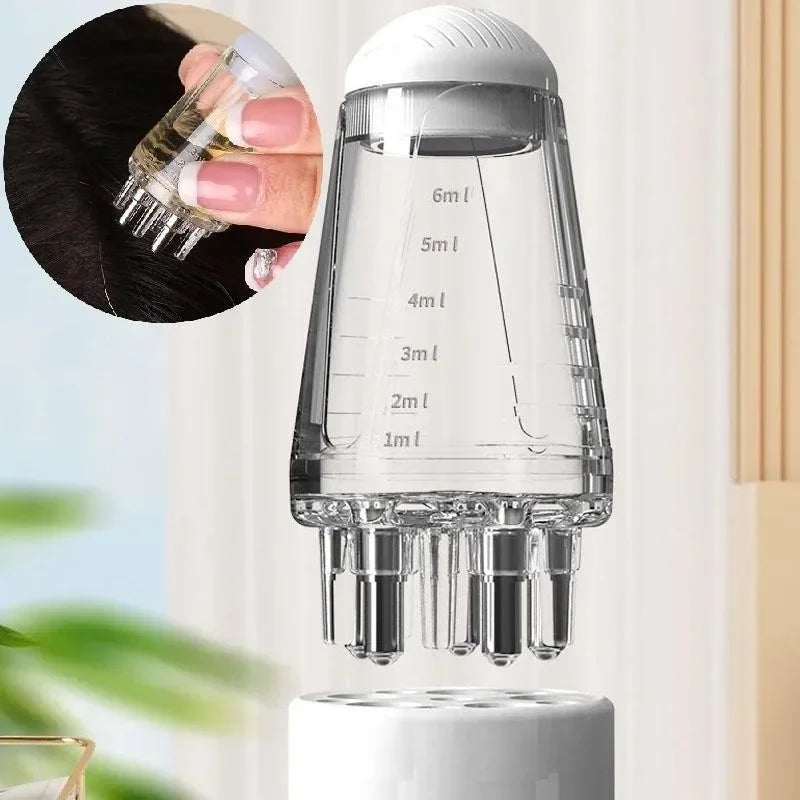 5-Needle Scalp Oil Applicator & Massage Comb