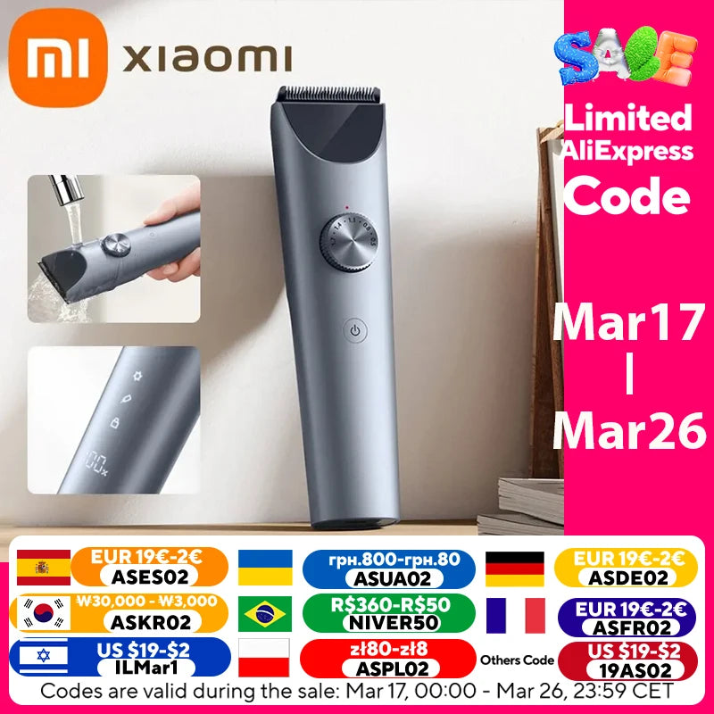 Original XIAOMI Mijia Hair Clipper