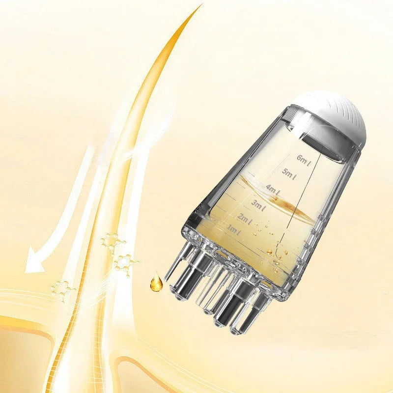 5-Needle Scalp Oil Applicator & Massage Comb