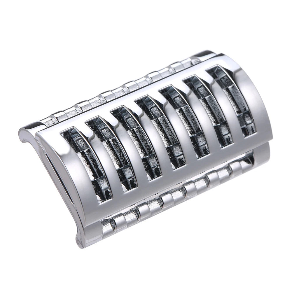 Safety Double-Edged Razor with Open Comb Head
