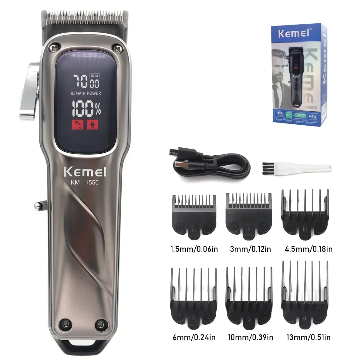 Kemei KM-1550 Professional Hair Clipper