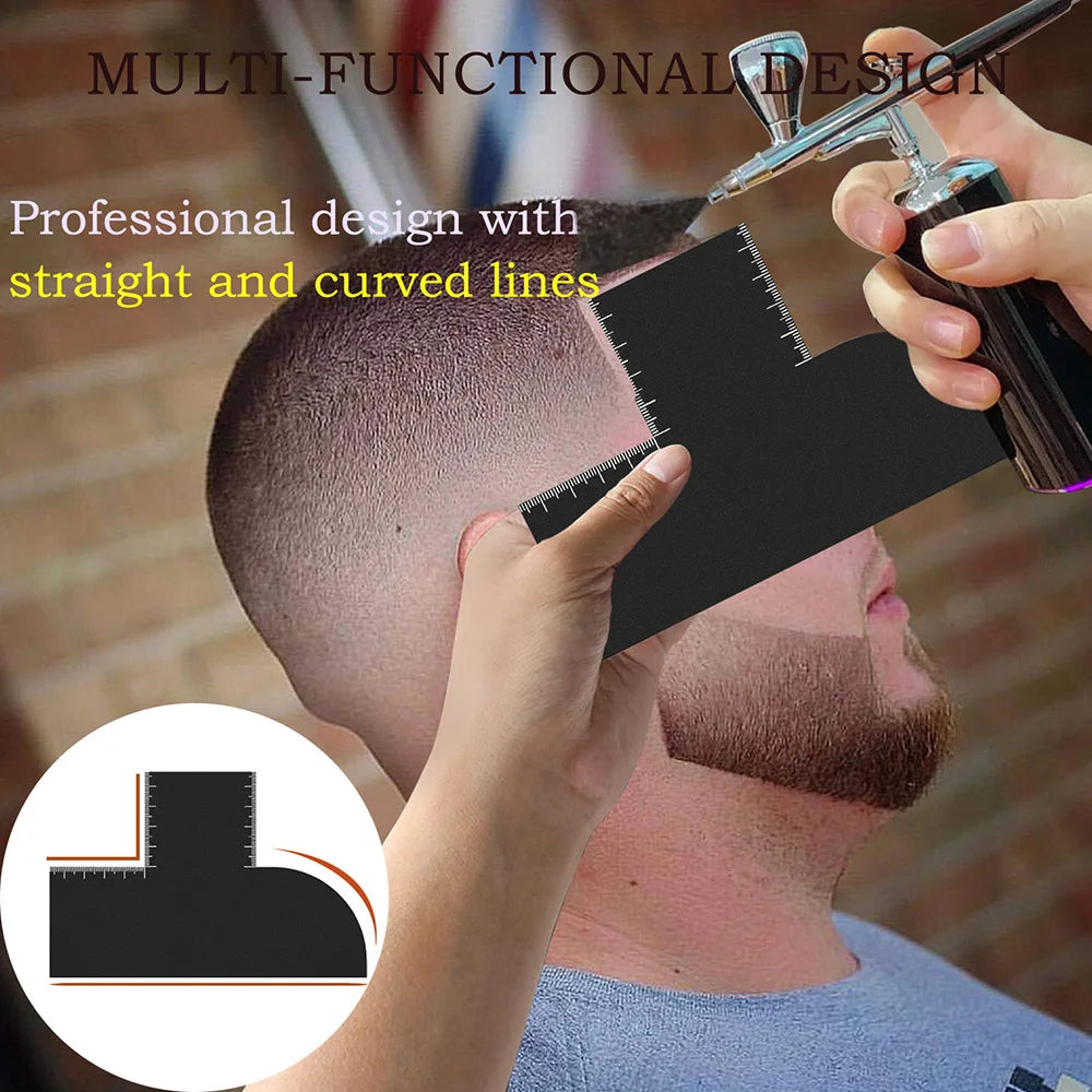 Beard Shaping Tool – Precision Hairline & Styling Guide