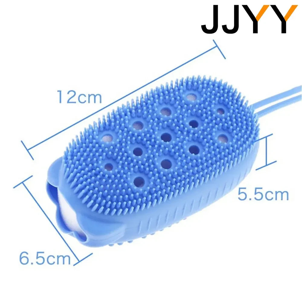 JJYY Silicone Body Scrubber Bath Exfoliating Scrub