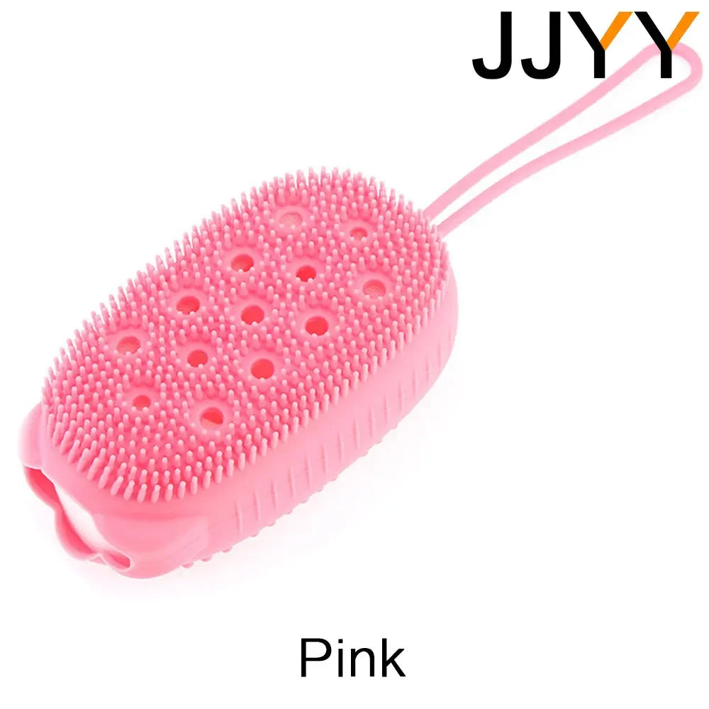 JJYY Silicone Body Scrubber Bath Exfoliating Scrub