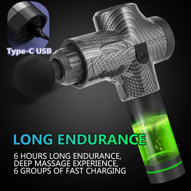 Professional Massage Gun with Hot and Cold Compress