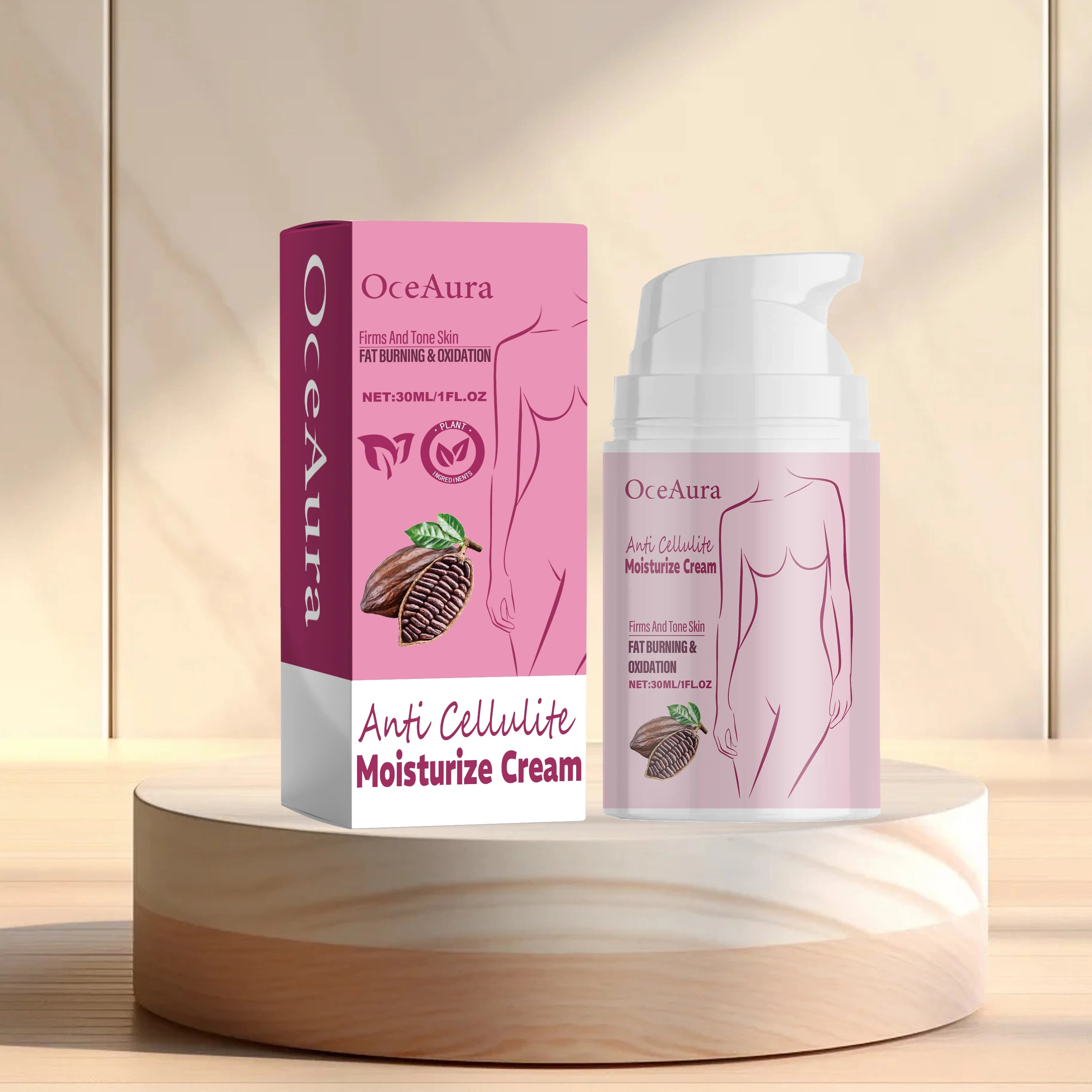 Oceaura 30ml Fat Burning Cream Shaping Beauty
