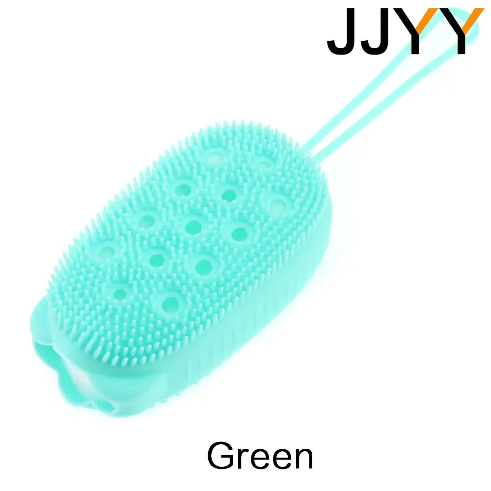 JJYY Silicone Body Scrubber Bath Exfoliating Scrub