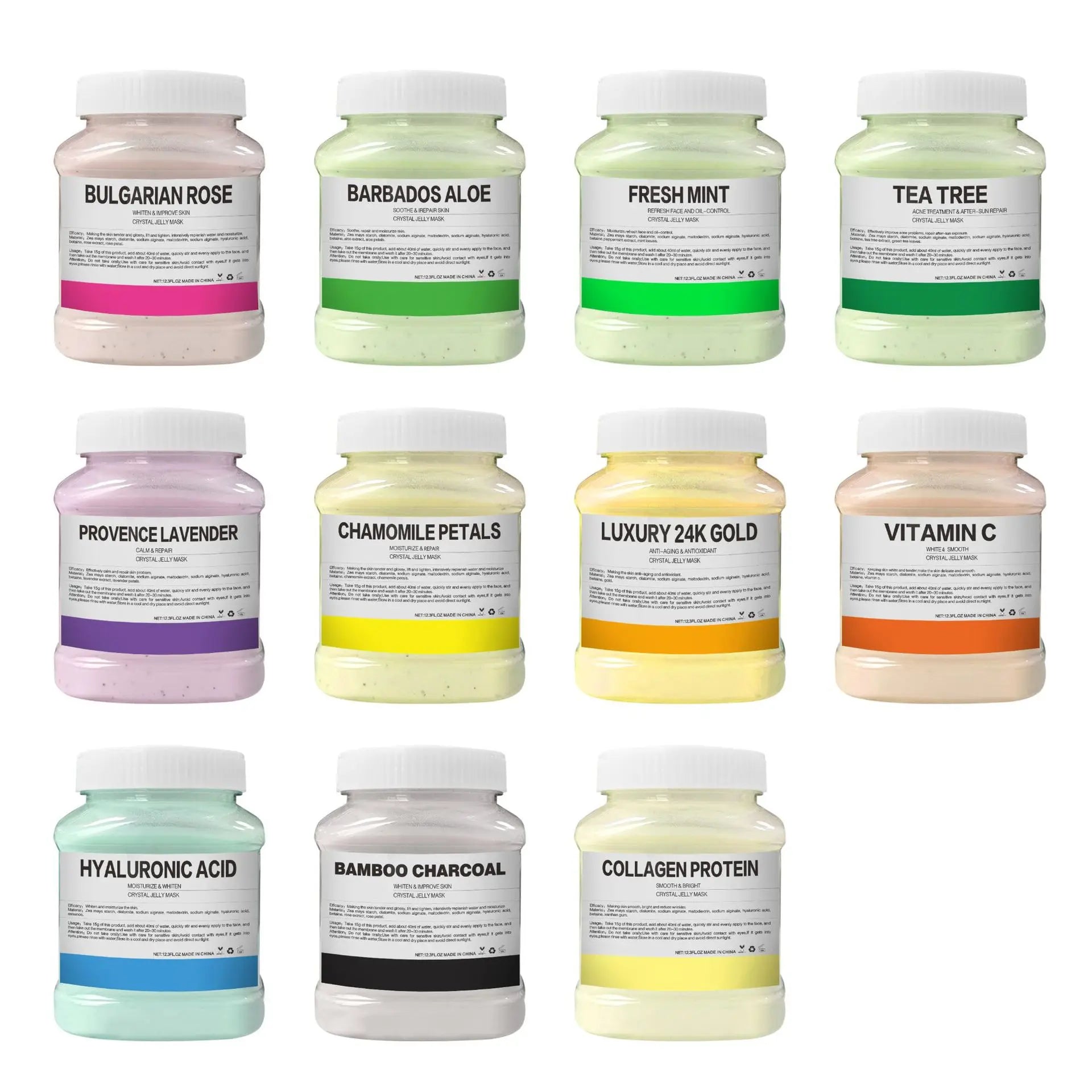 350g 24K Gold Jelly Mask Powder