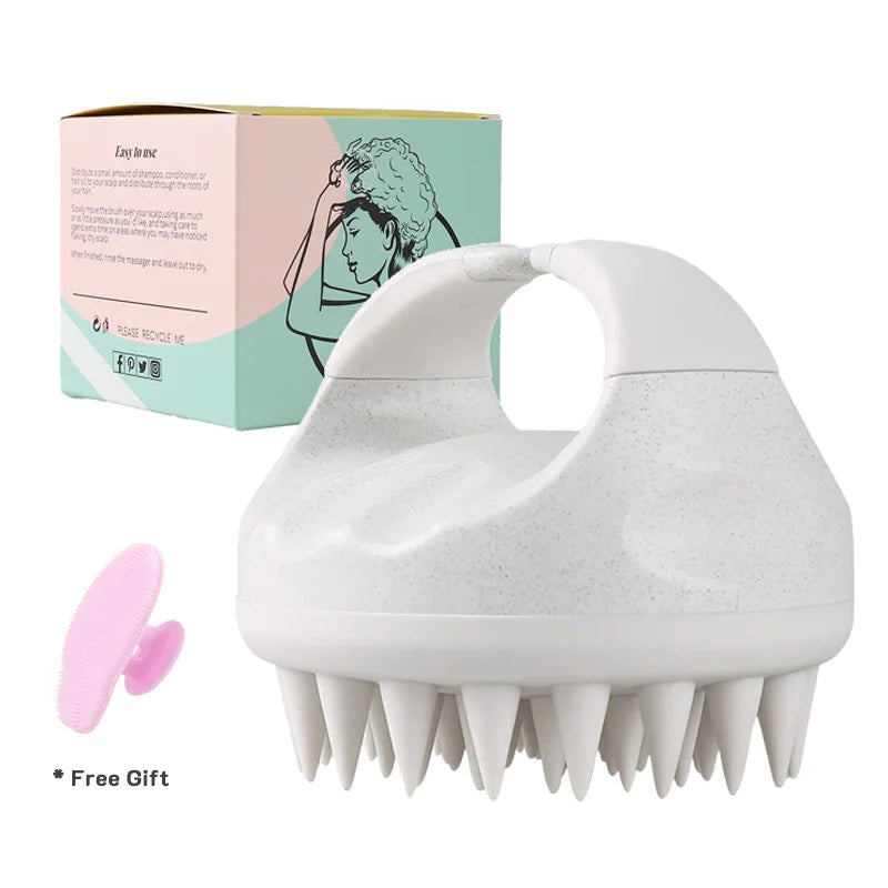 Biodegradable Scalp Brush Massager