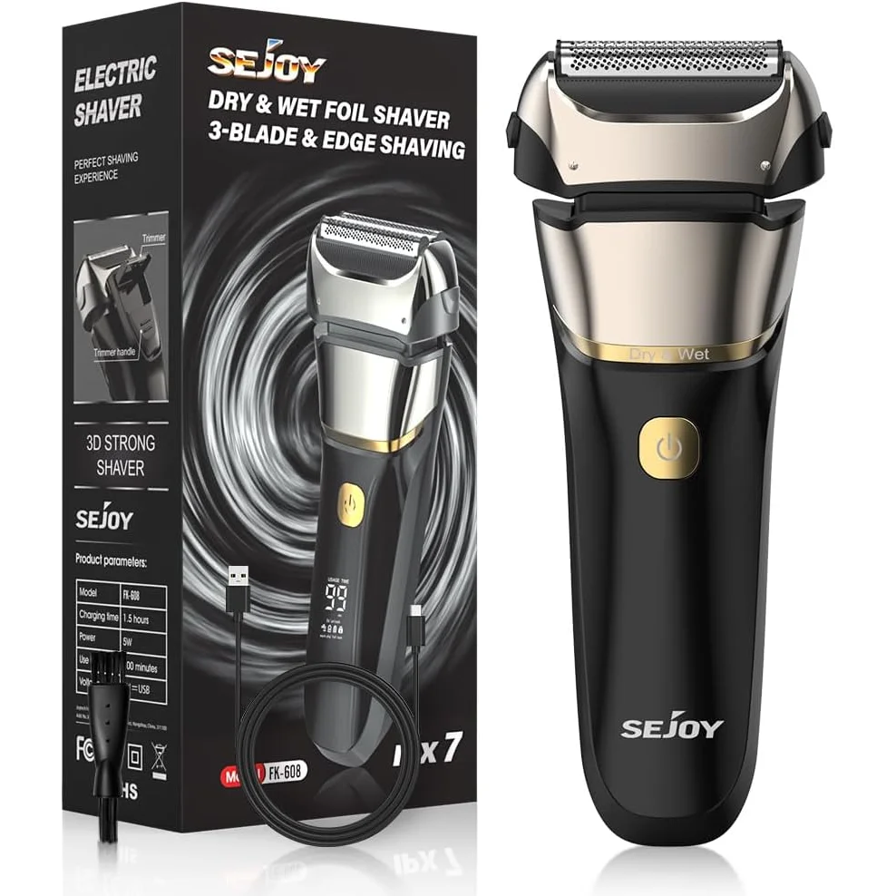 Sejoy Electric Foil Razor for Men